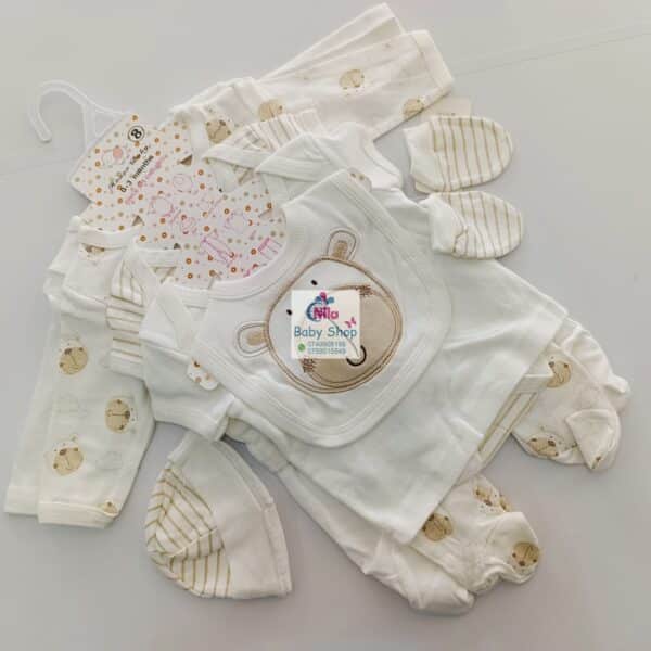 8-Piece Cotton Receiving Set for a Newborn - Image 14