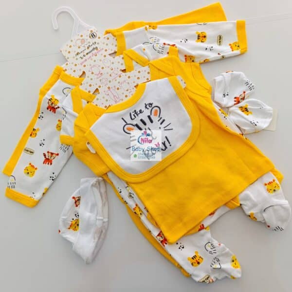 8-Piece Cotton Receiving Set for a Newborn - Image 11