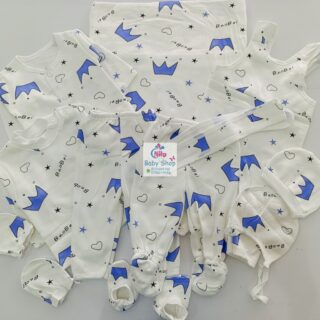 11 Pieces Unisex Newborn Baby Receiving Set