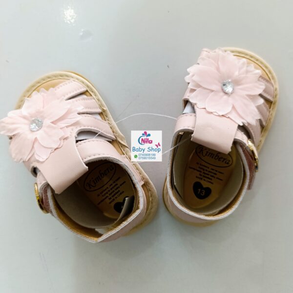 Baby Girl Crib Shoes with Soft Sole (pre-walkers) - Image 7