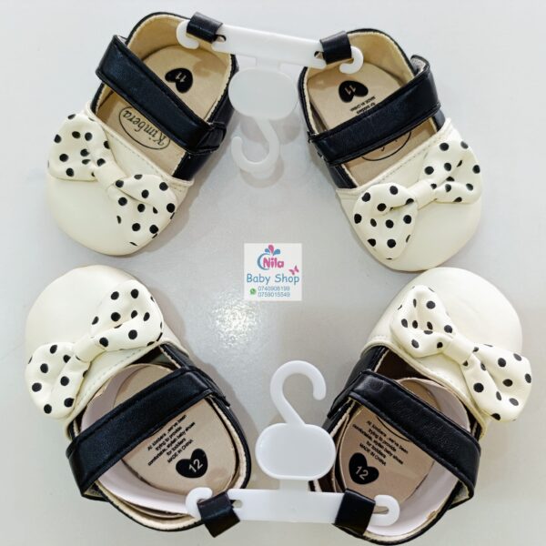 Baby Girl Crib Shoes with Soft Sole (pre-walkers) - Image 6