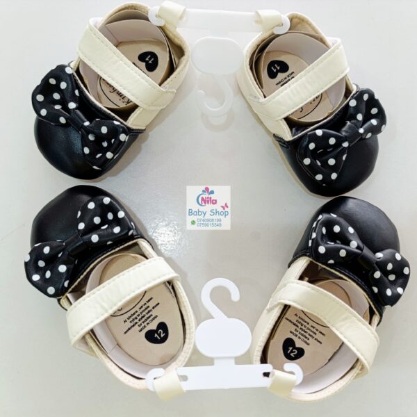 Baby Girl Crib Shoes with Soft Sole (pre-walkers) - Image 5