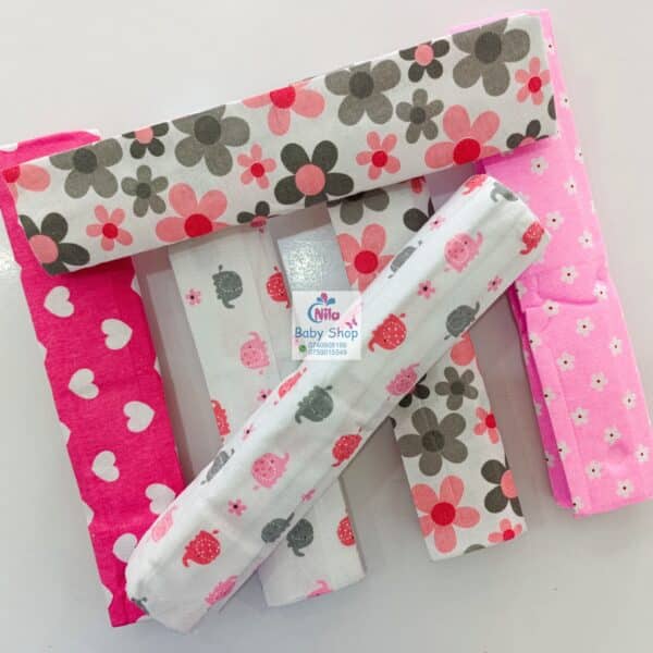 6 Piece Cotton Flannel Receiving Set - Image 16