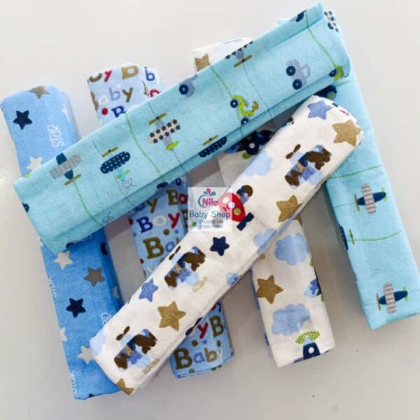 6 Piece Cotton Flannel Receiving Set - Image 12