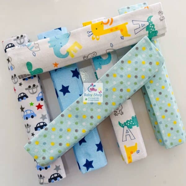 6 Piece Cotton Flannel Receiving Set - Image 11