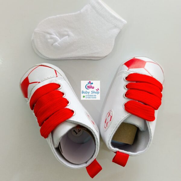Baby Girl Crib Shoes with Soft Sole (pre-walkers) - Image 9