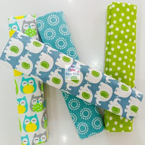 4 Piece Cotton Flannel Baby Receiving Wraps - Image 16