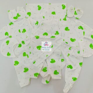 11 Pieces Unisex Newborn Baby Receiving Set