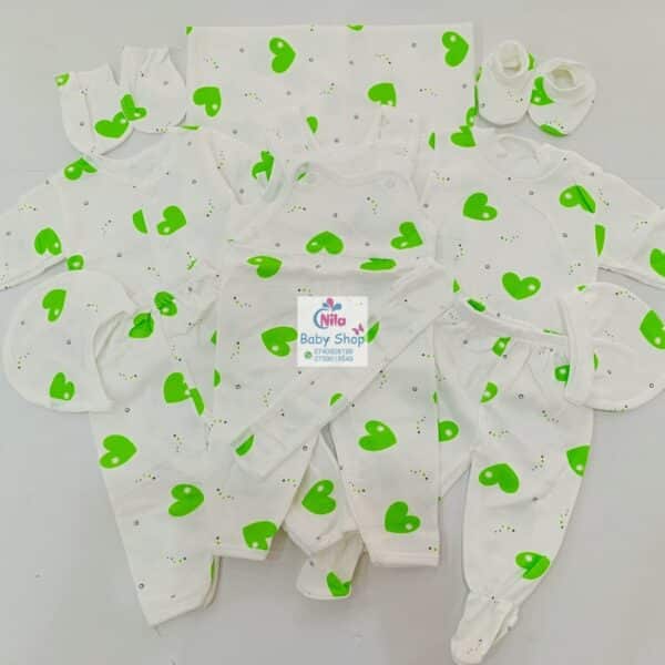 11 Pieces Unisex Newborn Baby Receiving Set