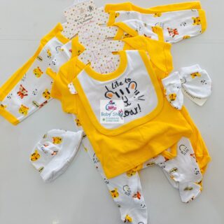 8-Piece Cotton Receiving Set for a Newborn