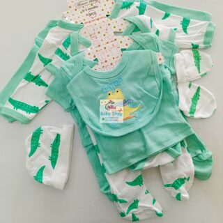 8-Piece Cotton Receiving Set for a Newborn