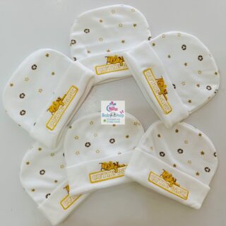 Cute Cartoon Print Newborn Baby Caps