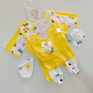 8-Piece Cotton Receiving Set for a Newborn