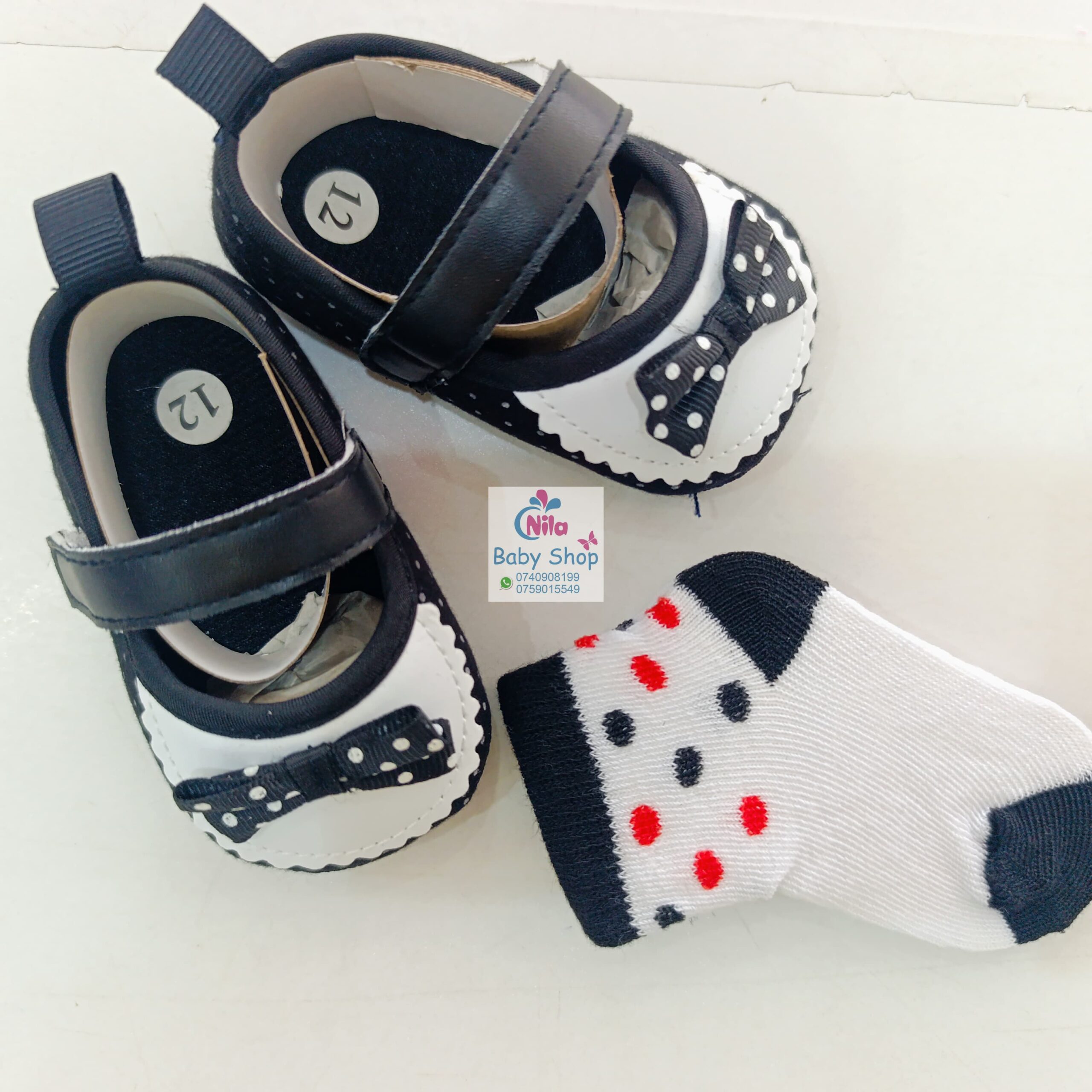 Baby Girl Crib Shoes with Soft Sole (pre-walkers) - Image 6