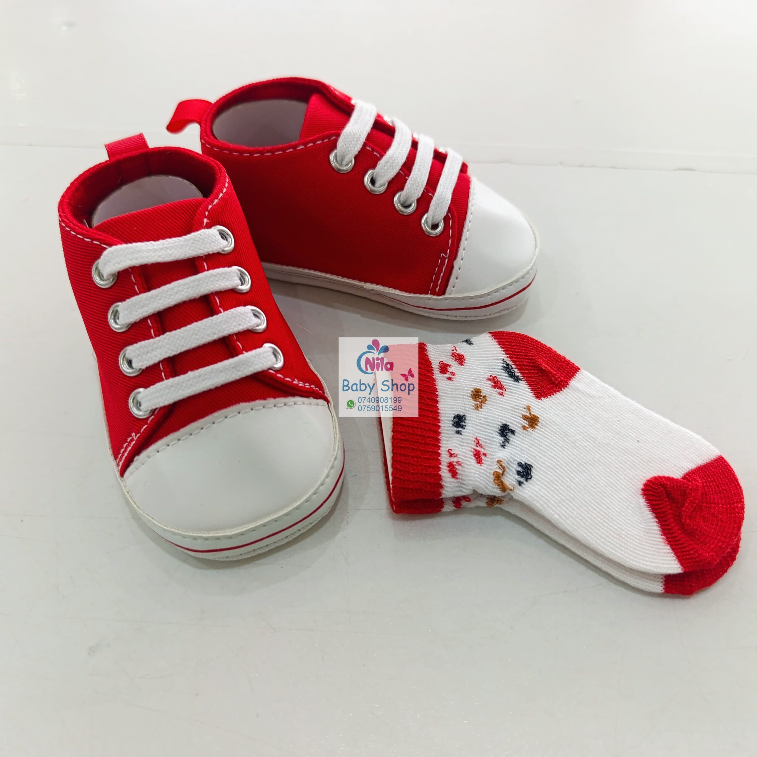 Baby Girl Crib Shoes with Soft Sole (pre-walkers) - Image 5