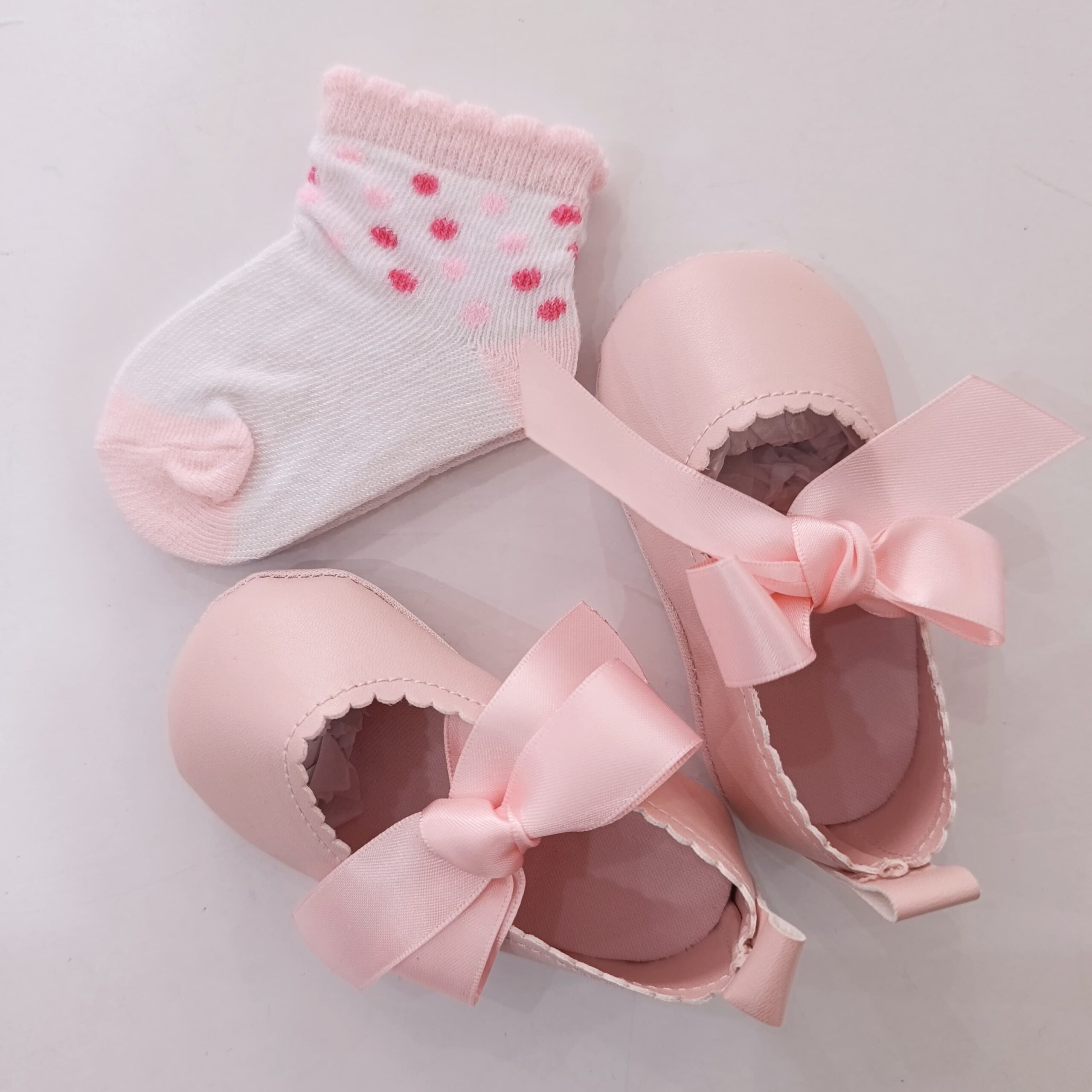 Baby Girl Crib Shoes with Soft Sole (pre-walkers) - Image 8