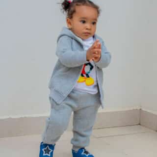 3Pcs Warm Baby Set (Pants, Hoodie & T-shirt)