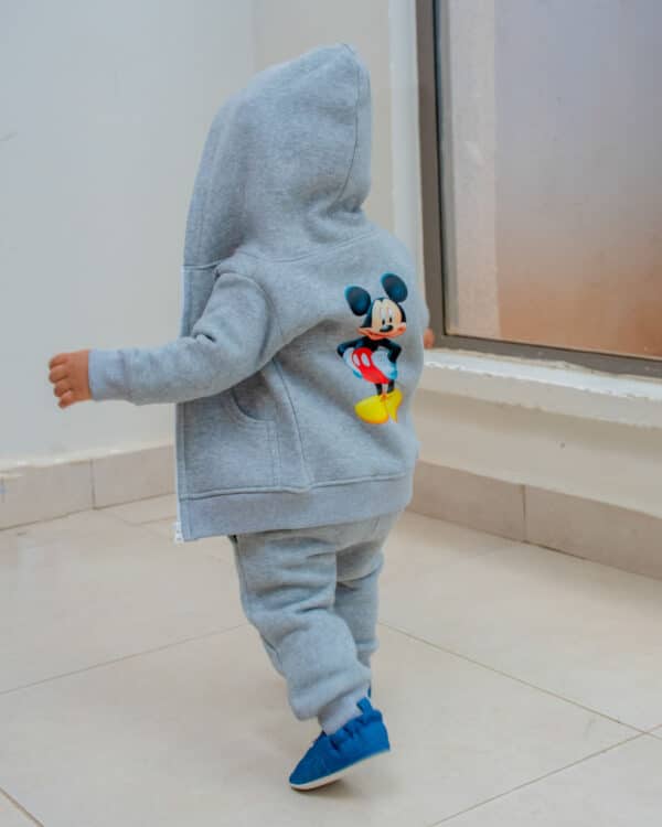 3Pcs Warm Baby Set (Pants, Hoodie & T-shirt) - Image 6