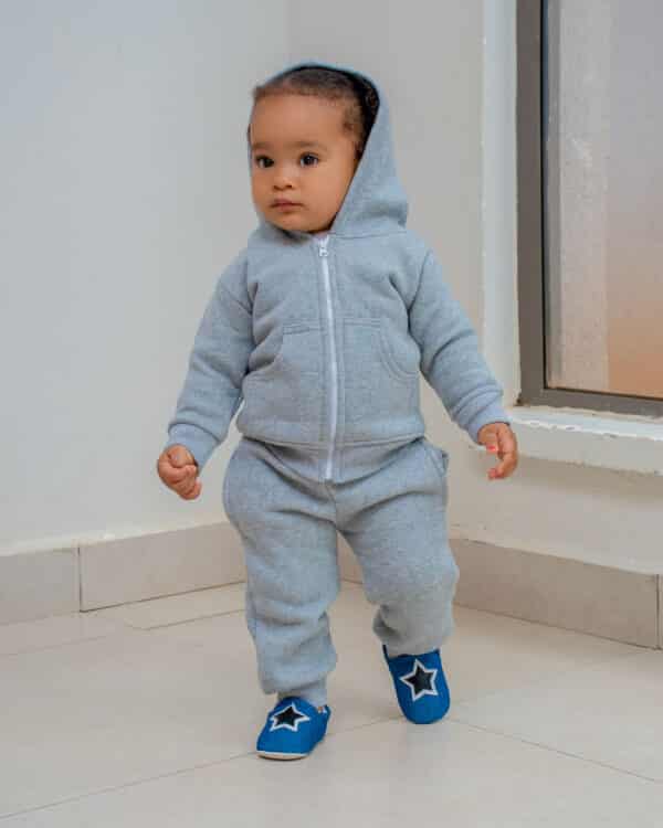 3Pcs Warm Baby Set (Pants, Hoodie & T-shirt) - Image 4