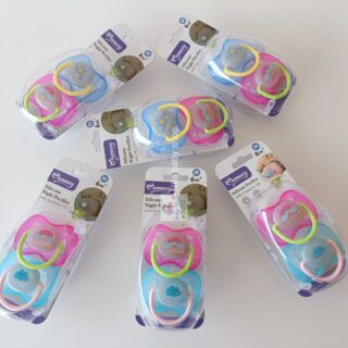 Momeasy Silicone Night Pacifier With Protective Cap