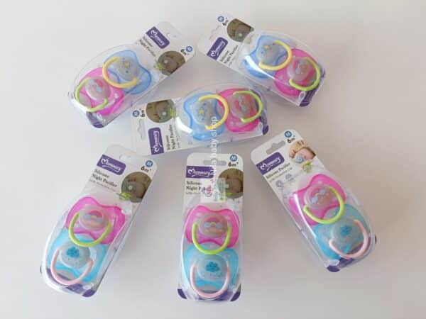 Momeasy Silicone Night Pacifier With Protective Cap