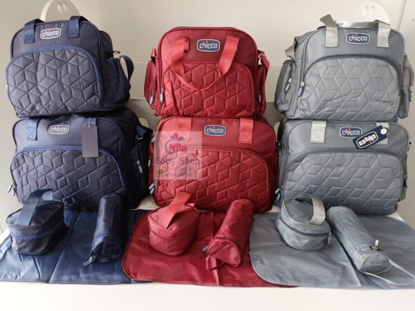 Chicco 5 Piece Diaper Bag