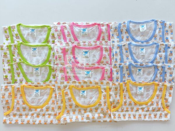 Unisex Cotton Vests for Newborns