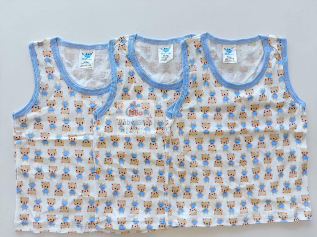 Unisex Cotton Vests for Newborns