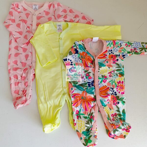 3Pc Infant Unisex Romper / Sleepsuit - Image 4