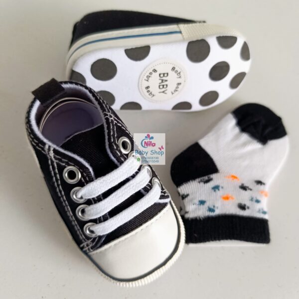 Baby Boy Crib Shoes with Soft Sole (pre-walkers) - Image 13