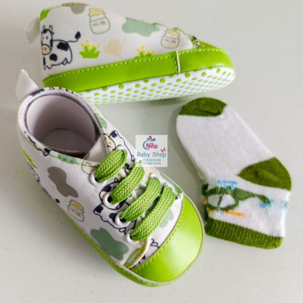 Baby Boy Crib Shoes with Soft Sole (pre-walkers) - Image 11