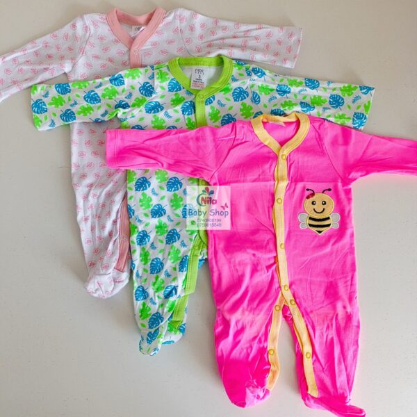 3Pc Infant Unisex Romper / Sleepsuit - Image 6