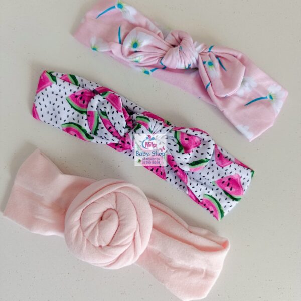 3 Piece Baby Girl Headbands - Image 6