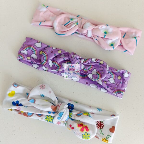 3 Piece Baby Girl Headbands - Image 5