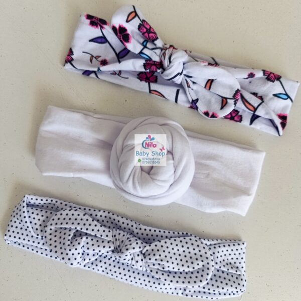 3 Piece Baby Girl Headbands - Image 9