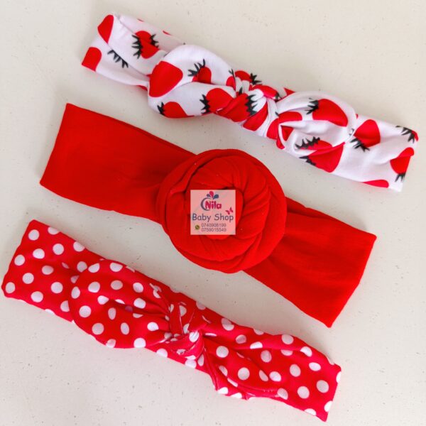 3 Piece Baby Girl Headbands - Image 8