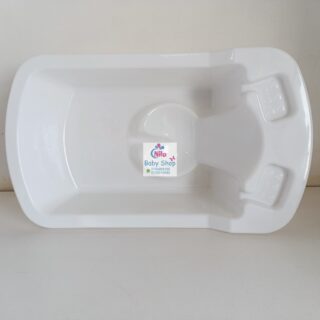 Baby Wash Basin With Support Area - White