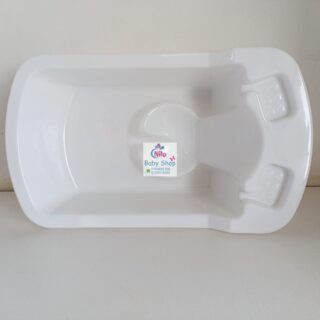 Baby Wash Basin With Support Area - White