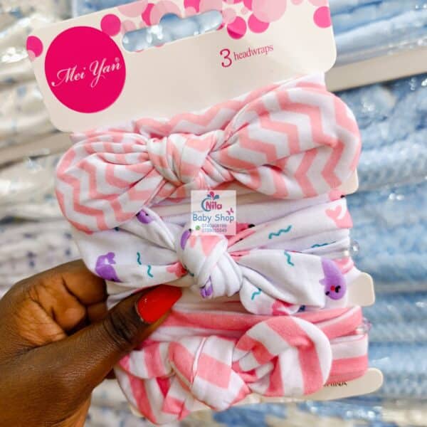 3 Piece Baby Girl Headbands - Image 9