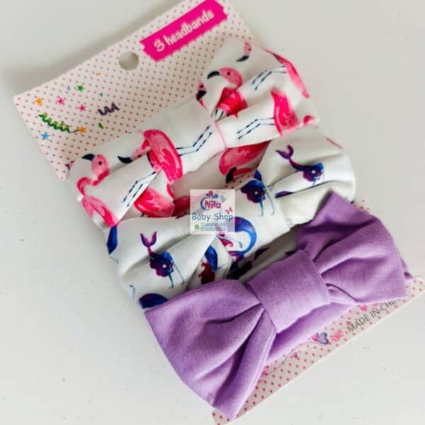 3 Piece Baby Girl Headbands - Image 6