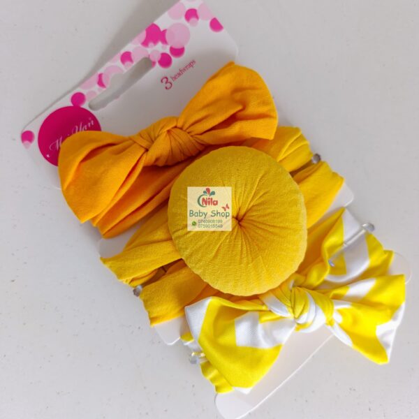 3 Piece Baby Girl Headbands - Image 4