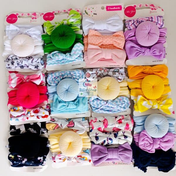 3 Piece Baby Girl Headbands