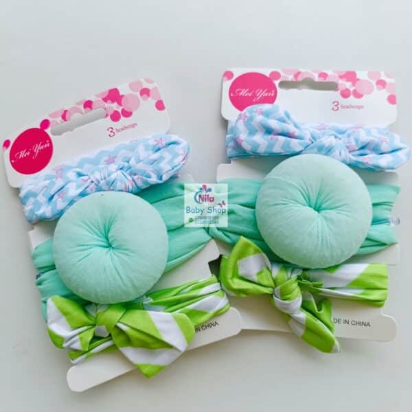 3 Piece Baby Girl Headbands - Image 4
