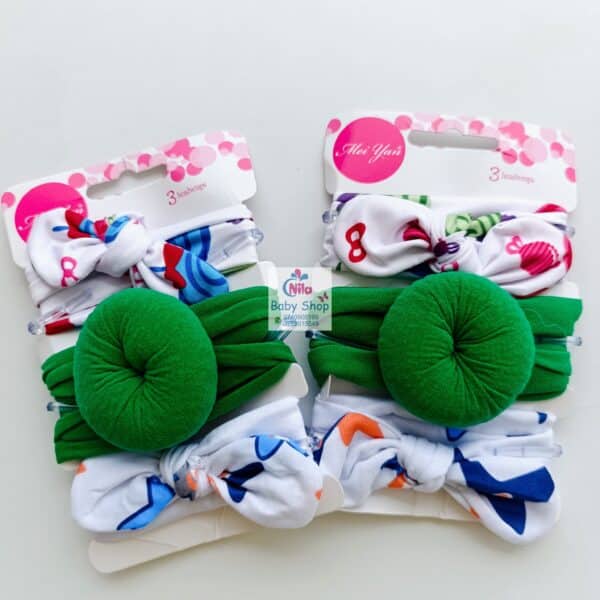 3 Piece Baby Girl Headbands - Image 5