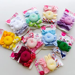 3 Piece Baby Girl Headbands