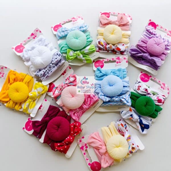 3 Piece Baby Girl Headbands