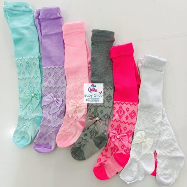 Cotton Stockings Knit Leggings - Image 2