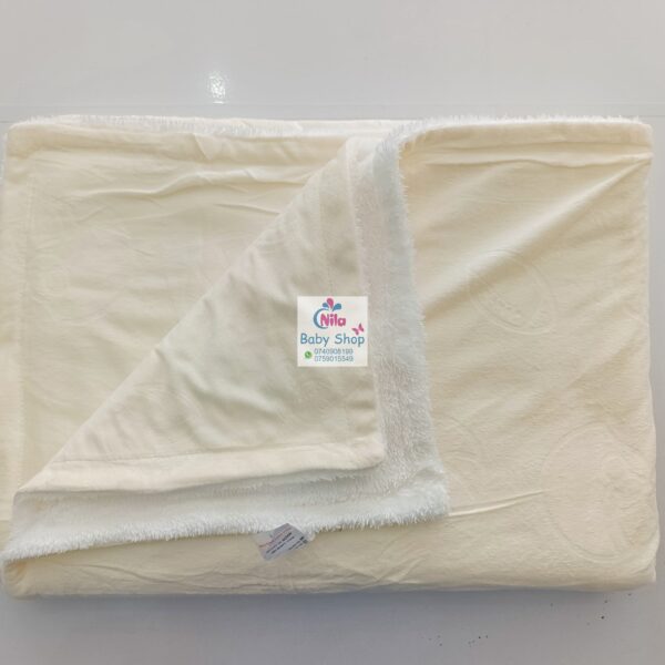 Stylish Fleece Baby Shawl Blanket - Image 9