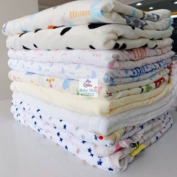 Stylish Fleece Baby Shawl Blanket - Image 2