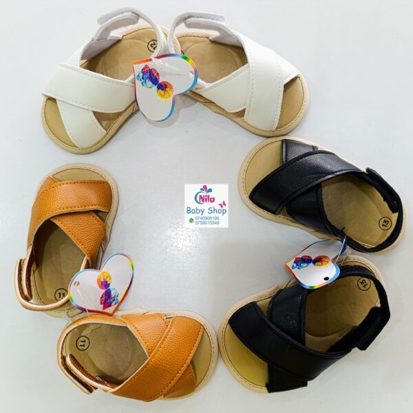Baby Boy Crib Shoes with Soft Sole (pre-walkers) - Image 11